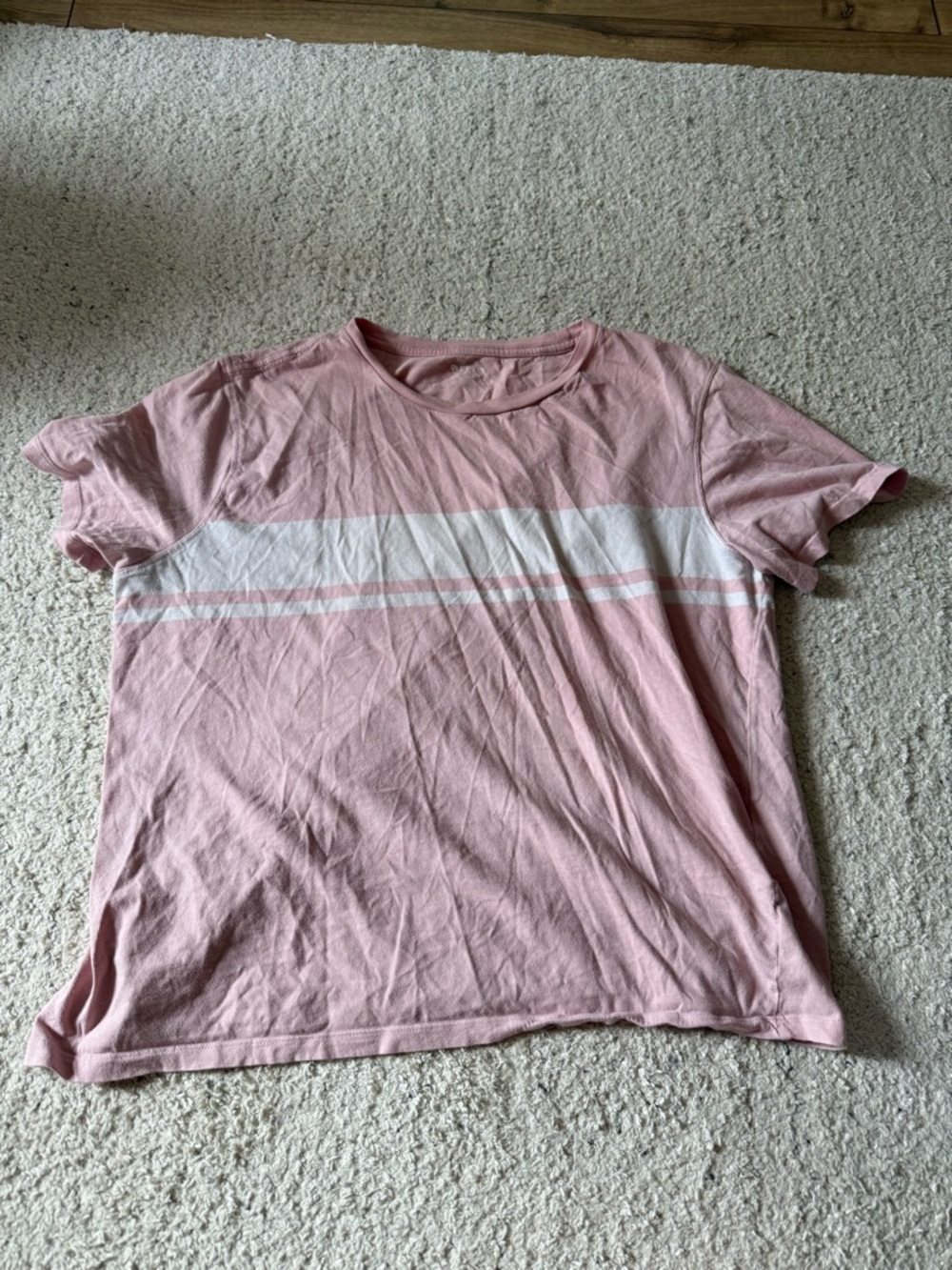 Old Navy Pale Pink Crew Neck Tee
